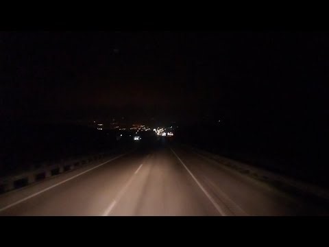 Night Highway Drive POV | City Lights & Dark Roads (25 Min)