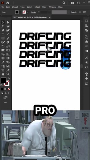 Beginner vs Pro Artist #adobeillustrator #graphicdesign #designtutorial