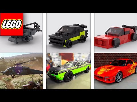 Micro LEGO "Fast & Furious" Vehicles | Comparison