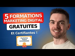 5 Free & Certified Digital Marketing Training Courses!