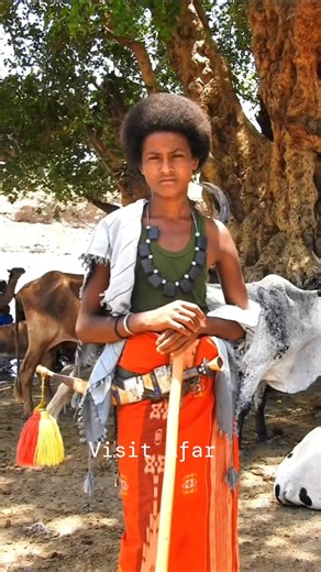 Son of the Afar Land 🌄 Young Afar Warrior of Tradition 🏹" #afartradion #afarculture [ Adal ] 📷 | VISIT AFAR