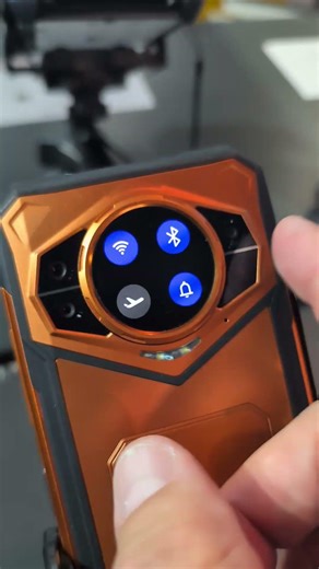 Doogee phone case with built-in projector. #iwork4dell #ces #doogee