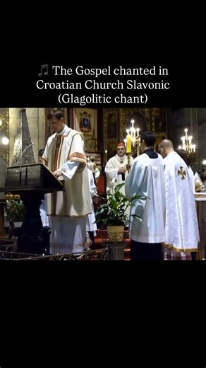 Chants Daily on Instagram: "Glagolitic chant is the old Croatian traditional liturgical song. The name derives from the Croatian Glagolitic alphabet that was used from the 9th until the 19th century. Ritual Glagolitic books contain no music manuscripts, so it is hard to say much about how it was in the beginning. Through oral tradition it has been preserved in a somewhat changed form. The beauty of Glagolitic singing has grown from the fusion of Gregorian chant from the west and unique Croatian 