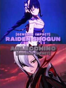 Raiden Shogun VS Arlecchino | Genshin Impact | Who is Stronger