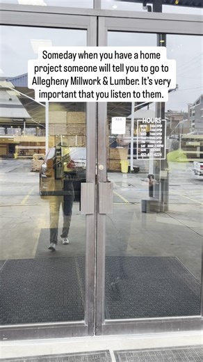 If someone tells you to go to Allegheny Millwork & Lumber for your next home project, take their advice because they’re pointing you toward unmatched quality, expert guidance, and a showroom that makes every decision easier (and a lot more inspiring). When people know, they know. | Allegheny Millwork & Lumber