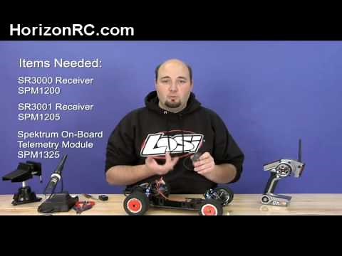 HorizonRC.com How-To: Monitor Your Main Battery's Voltage with Spektrum Telemetry