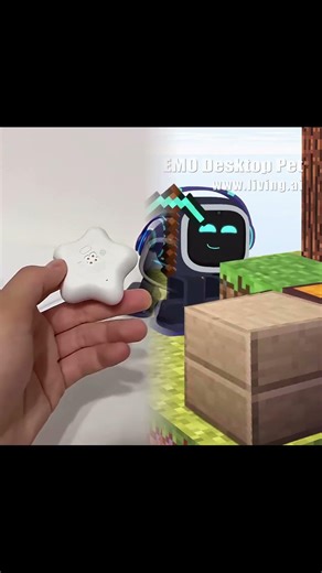 Cuttest light for a tiny robot