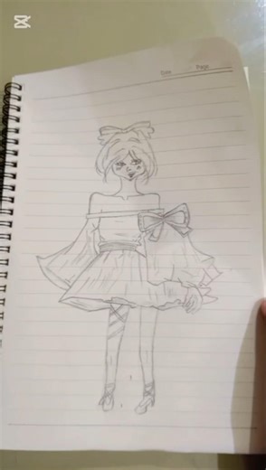 making a doll drawing