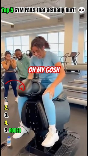 Top 5 GYM FAILS that actually hurt! 💀 #shorts