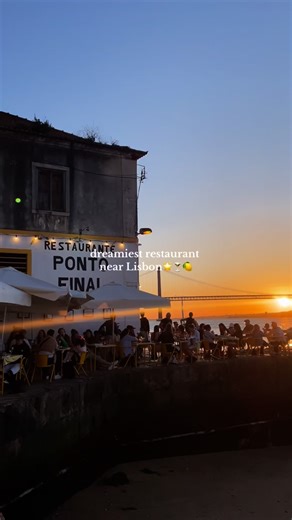 5.2K views · 631 reactions | ✨ Dinner at the edge of the Tagus ✨ At...