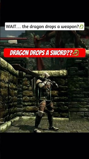 I Didn’t Know the Dragon Drops This Weapon… | Drake Sword Secret – Dark Souls