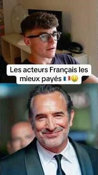 Les acteurs Français les mieux payés 🇫🇷🤑 #acteur #acteurs #classement #quiz
