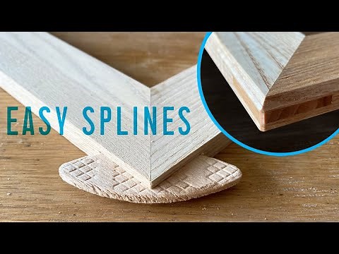 【DIY】額縁を作る Making a Picture Frames【Biscuit Joiner Spline】