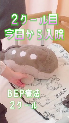 【BEP療法】抗がん剤治療2クール目の入院！頑張るぞー！#ドオー #がんサバイバー #癌