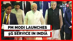 India gets #5G boost | In a mega boost to India's tech, #PMModi launches 5G service at Telecom event. 5G services rolled out in selected cities Watch Live: https://youtu.be/4ObviMTMIRg #5GLaunch #5GIndia #5GServices #IndiaMobileCongress | News18