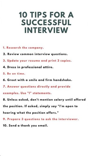 Interview Tips Every Fresher Must Know! Looking for your first job?👩‍💻