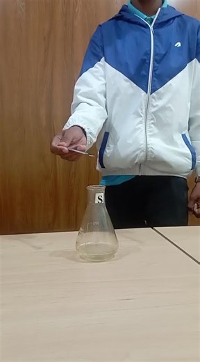 The hydrogen peroxide + potassium permanganate experiment BY JEEVAN RATHOD V