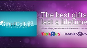 Toys R Us & Babies R Us offer college savings gift cards