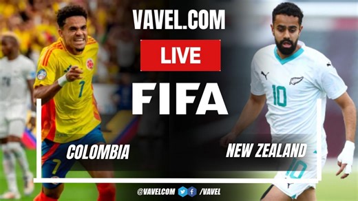 Highlights and goals of Colombia 2-0 New Zealand in FIFA friendly for the 2026 World Cup | 11/15/2025