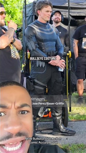 NEW Bullseye Live Action Comic Accurate Suit
