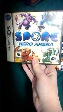 Found my Spore Hero Arena DS game and the Spore Hero disc