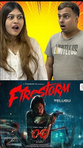 They Call Him OG - Firestorm Lyric Video | Pawan Kalyan | Sujeeth | Thaman S | DVV Danayya