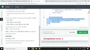 HackerRank Solution: Box It in C++