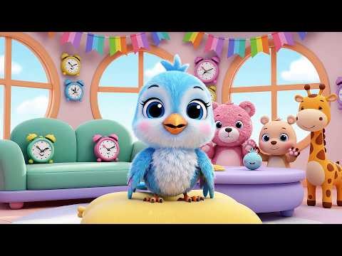 Baby Cuckoo Clock Says Coo Coo Coo | Telling Time & Fun Bird Songs for Kids