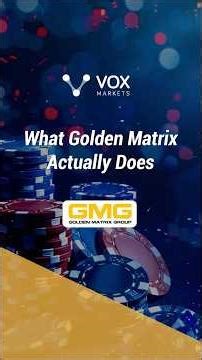 What Golden Matrix Actually Does