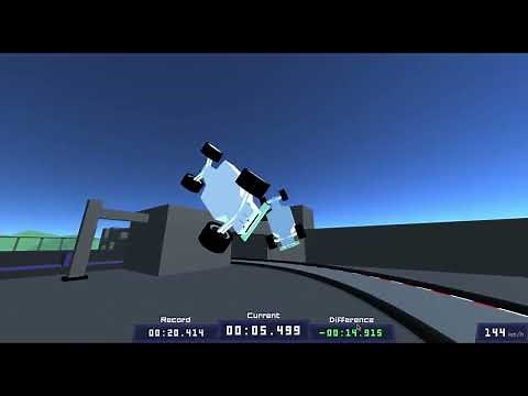 PolyTrack | Track 6 Shortcut | Speedrun