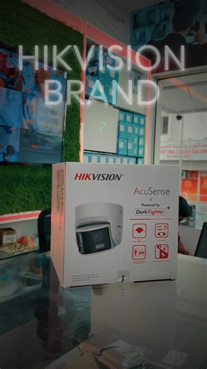 ASTECH_ALSAAD TECHNOLOGY on Instagram: "Hikvision DarkFighter AcuSense 4MP with 180° panoramic view delivers crystal-clear security, day and night. Smarter detection, wider coverage, zero blind spots. 👉 Available now at Alsaad Technology 🔒✨ #Hikvision #DarkFighter #AcuSense #4MPCamera #180DegreeView"