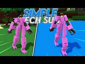 *NEW* SIMPLE MECH SUIT TUTORIAL | Roblox Build A Boat For Treasure