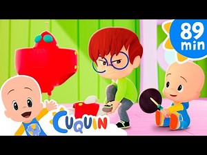 Please, be quiet! 🙏 and more Nursery Rhymes by Cleo and Cuquin | Children Songs