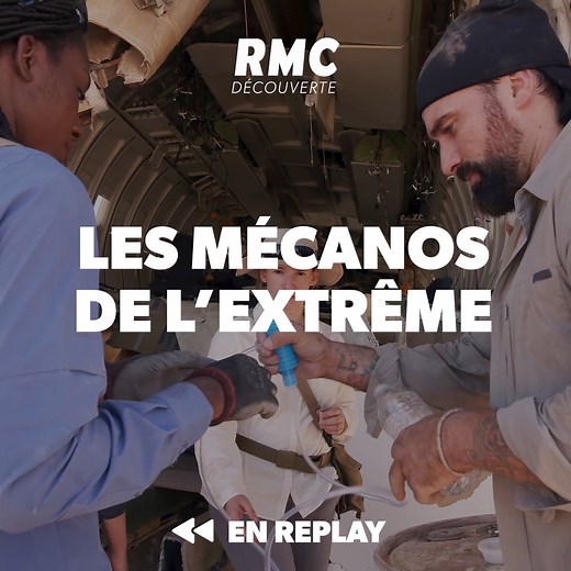 ⏮️#REPLAYRMCD 🔧 (Re)vivez les aventures de nos 5 ingénieurs qui devront #survivre dans des environnements hostiles 📺 Les mécanos de l'extrême, vos deux épisodes en #replay sur RMC Découverte et RMC BFM PLAY 👉 https://bit.ly/3lKO1YJ | RMC Découverte