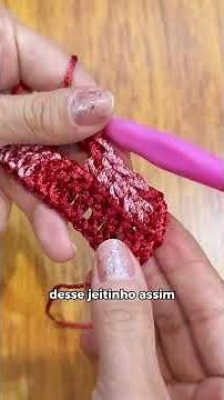 Top de Natal com franjas❤️🎄