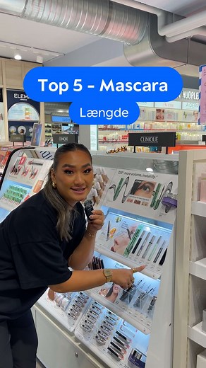 De 5 mest solgte mascara til længde