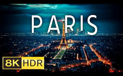 【4K航拍】法国 巴黎 Paris, France 🇫🇷