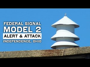 Federal Signal Model 2 (Alert & Attack) | Independence, Ohio Siren Test