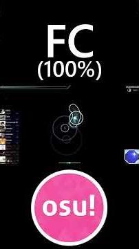 osu! My best score in Multi Lobby CS6 Small Circle Map SS FC #shorts