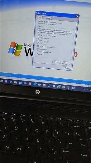 Windows XP Tour Has BSOD VM 5 (Windows XP)