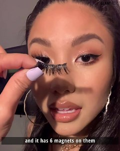 2.9K views · 5.6K reactions | Magnetic lashes have been REINVENTED sis!  now you can have mess free application in less than 1 min with the @glamnetic paraben free, all day hold, magnetic eyeliner! Get EXTRA lashes without the extra mess! Shop Glamnetic.com ✨ be Magnetic #beglamnetic | That's Style | Facebook