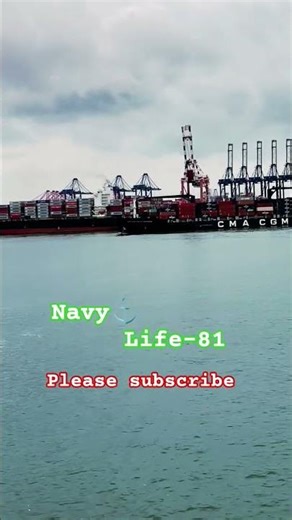 merchant Navy lovers 🤟 Navy Life at ⛵ CMA CGM #ship #travel #msc #merchant #seafarer #sea #seafood