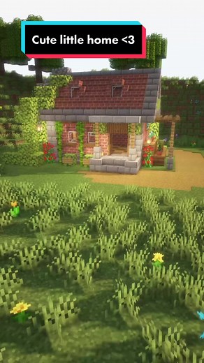 Cute Minecraft House Build Tutorial