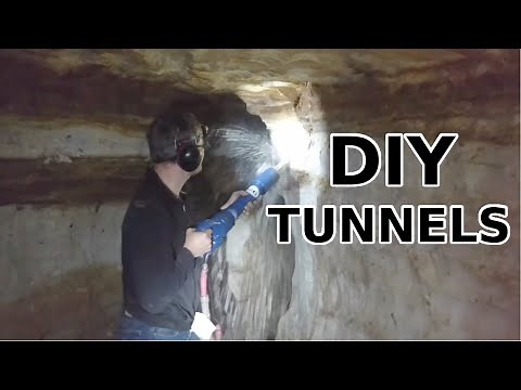 How To Dig Your Own Underground Sandstone Tunnels!