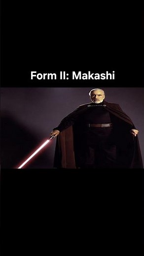Form II: Makashi Lightsaber Combat Form - Explained #canon #jedi #jedis #jediknight #lightsaber