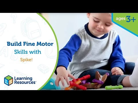 Boost Fine Motor Skills with Spike the Hedgehog! | Learning Resources