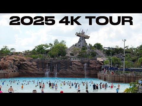 Disney's Typhoon Lagoon Water Park 2025 Tour & Walkthrough in 4K | Walt Disney World Orlando Florida
