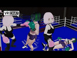 Give the glorious victory VRchat BOXING