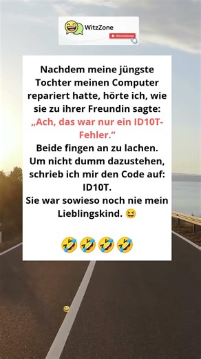 ID10T Fehler 😂
