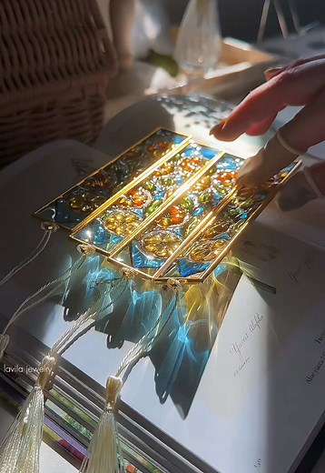 DIY UV Resin Stained Glass Bookmarks | Handmade with Resiners